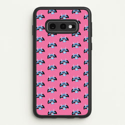 Vampire Alien Blue Pattern Halloween  - Disney Halloween Phone Case for Galaxy S10e
