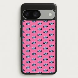 Vampire Alien Blue Pattern Halloween  - Disney Halloween Phone Case for Google Pixel 9 / 9 Pro