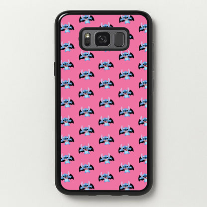 Vampire Alien Blue Pattern Halloween  - Disney Halloween Phone Case for Galaxy S8