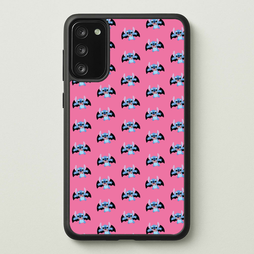 Vampire Alien Blue Pattern Halloween  - Disney Halloween Phone Case for Galaxy A41