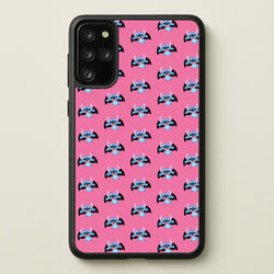 Vampire Alien Blue Pattern Halloween  - Disney Halloween Phone Case for Galaxy S20 Plus
