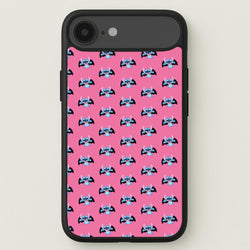 Vampire Alien Blue Pattern Halloween Phone Case for iPhone 17 Air