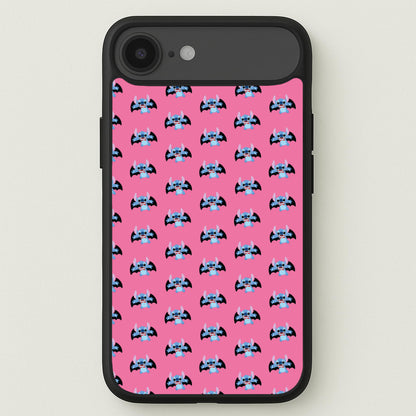 Vampire Alien Blue Pattern Halloween Phone Case for iPhone 17 Air