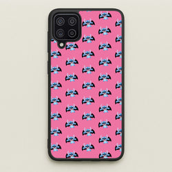 Vampire Alien Blue Pattern Halloween  - Disney Halloween Phone Case for Galaxy A12
