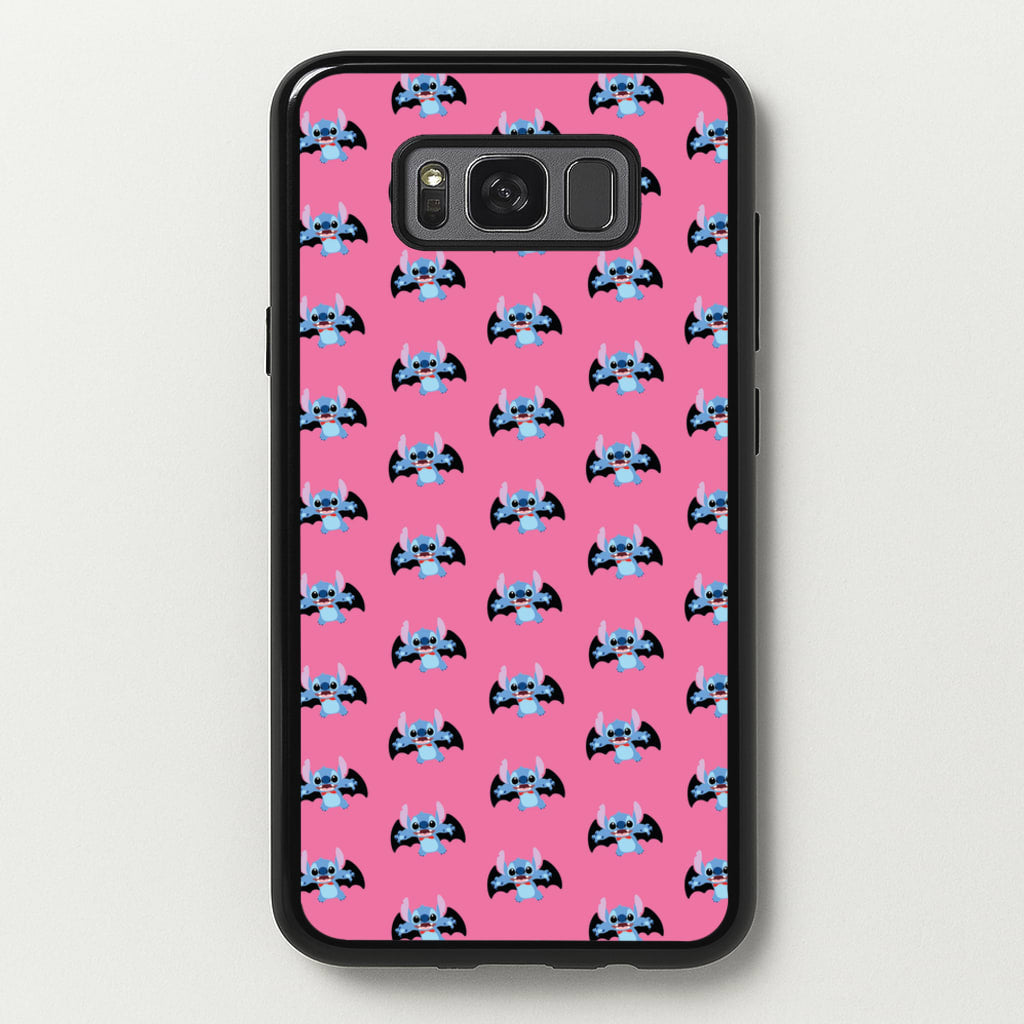 Vampire Alien Blue Pattern Halloween  - Disney Halloween Phone Case for Galaxy S8 Plus
