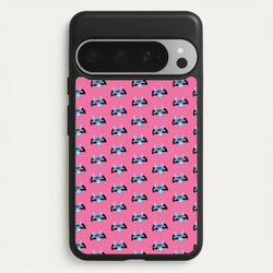 Vampire Alien Blue Pattern Halloween  - Disney Halloween Phone Case for Google Pixel 9 Pro XL