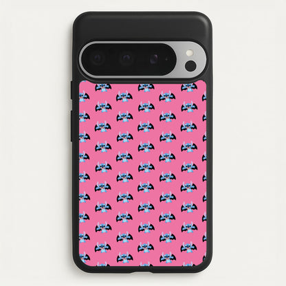 Vampire Alien Blue Pattern Halloween  - Disney Halloween Phone Case for Google Pixel 9 Pro XL