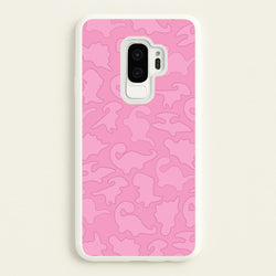 Pink Pattern - Dinosaurs  - Dinosaurs Phone Case for Galaxy S9 Plus