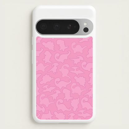 Pink Pattern - Dinosaurs  - Dinosaurs Phone Case for Google Pixel 9 Pro XL