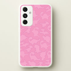 Pink Pattern - Dinosaurs  - Dinosaurs Phone Case for Galaxy A15