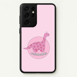 Cutiesaurus - Dinosaurs  - Dinosaurs Phone Case for Galaxy S21 Ultra