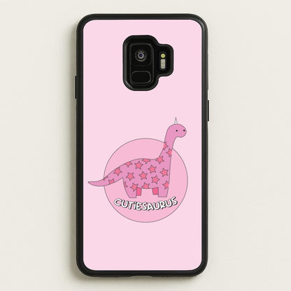 Cutiesaurus - Dinosaurs  - Dinosaurs Phone Case for Galaxy S9