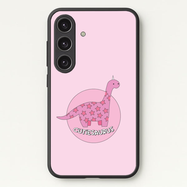 Cutiesaurus - Dinosaurs  - Dinosaurs Phone Case for Galaxy S24