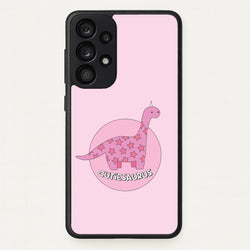 Cutiesaurus - Dinosaurs  - Dinosaurs Phone Case for Galaxy A33