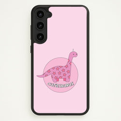 Cutiesaurus - Dinosaurs  - Dinosaurs Phone Case for Galaxy S23