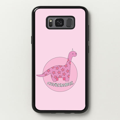 Cutiesaurus - Dinosaurs  - Dinosaurs Phone Case for Galaxy S8 Plus