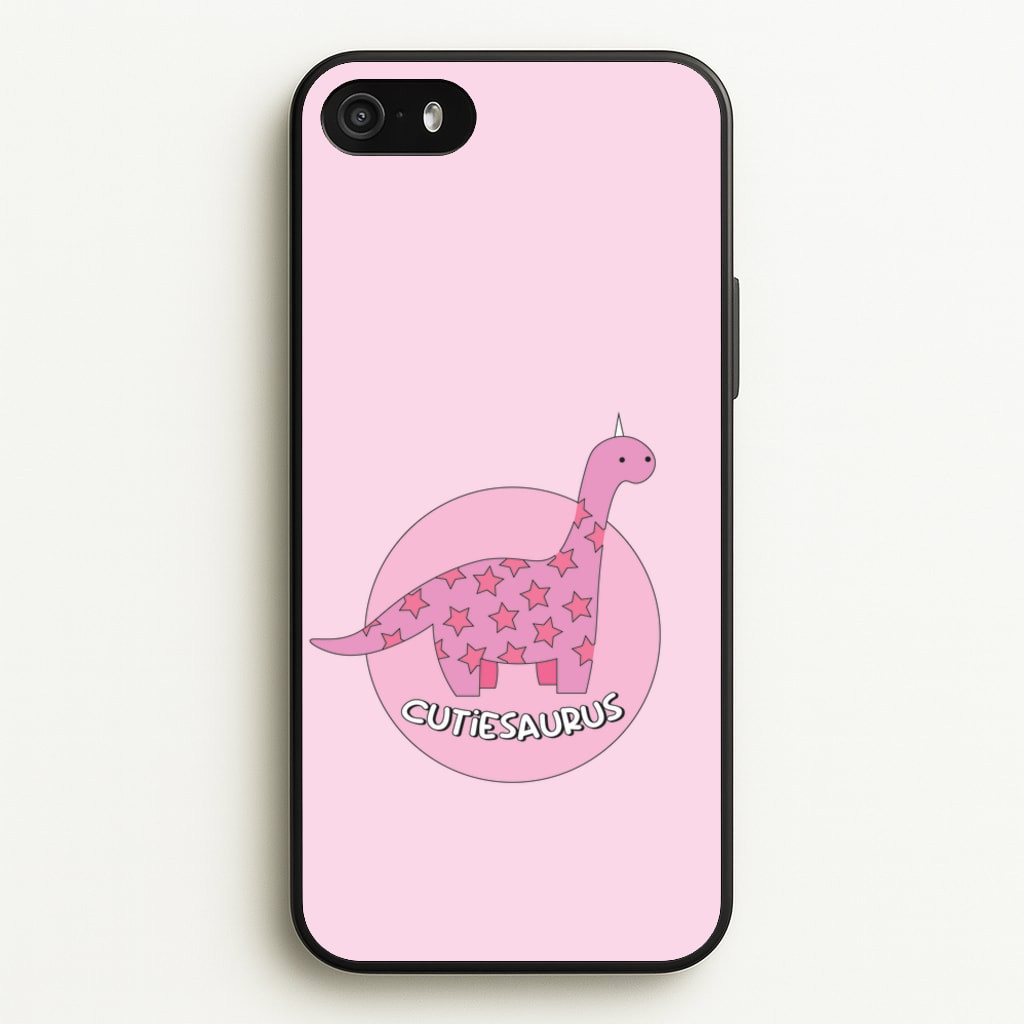 Cutiesaurus - Dinosaurs  - Dinosaurs Phone Case for iPhone 5 / 5s / SE 2016