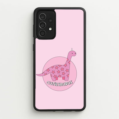 Cutiesaurus - Dinosaurs  - Dinosaurs Phone Case for Galaxy A52 / A52s