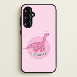 Cutiesaurus - Dinosaurs  - Dinosaurs Phone Case for Galaxy A54