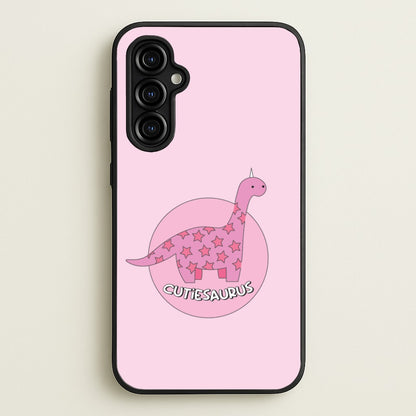 Cutiesaurus - Dinosaurs  - Dinosaurs Phone Case for Galaxy A54