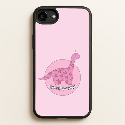 Cutiesaurus - Dinosaurs  - Dinosaurs Phone Case for iPhone 6 / 7 / 8 / SE