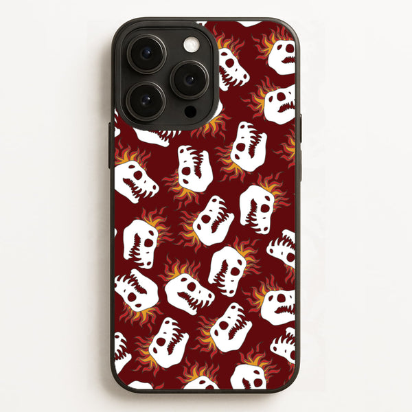 Bone Pattern - Dinosaurs  - Dinosaurs Phone Case for iPhone 16 Pro Max