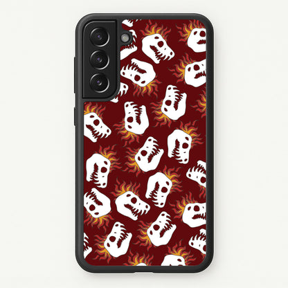 Bone Pattern - Dinosaurs  - Dinosaurs Phone Case for Galaxy S21