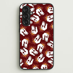 Bone Pattern - Dinosaurs  - Dinosaurs Phone Case for Galaxy S23FE
