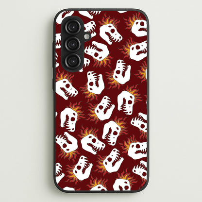 Bone Pattern - Dinosaurs  - Dinosaurs Phone Case for Galaxy S23FE