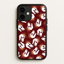 Bone Pattern - Dinosaurs  - Dinosaurs Phone Case for iPhone 12 / 12 Pro