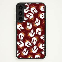 Bone Pattern - Dinosaurs  - Dinosaurs Phone Case for Galaxy S23 Plus