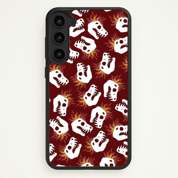 Bone Pattern - Dinosaurs  - Dinosaurs Phone Case for Galaxy S23