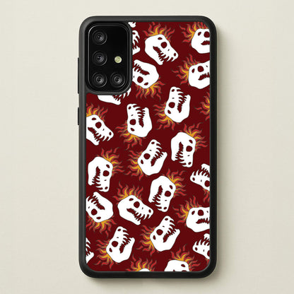 Bone Pattern - Dinosaurs  - Dinosaurs Phone Case for Galaxy A71