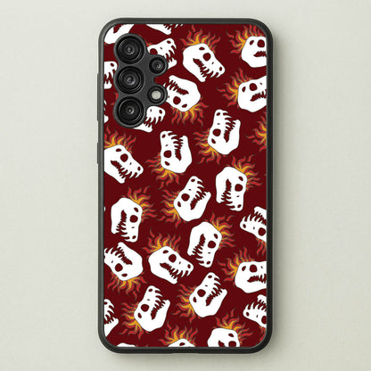 Bone Pattern - Dinosaurs  - Dinosaurs Phone Case for Galaxy A13