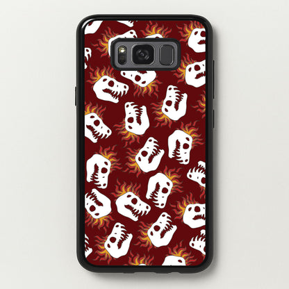 Bone Pattern - Dinosaurs  - Dinosaurs Phone Case for Galaxy S8
