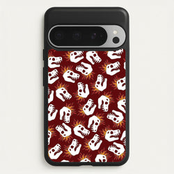 Bone Pattern - Dinosaurs  - Dinosaurs Phone Case for Google Pixel 9 Pro XL