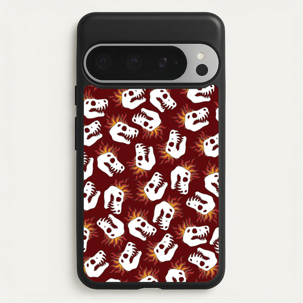 Bone Pattern - Dinosaurs  - Dinosaurs Phone Case for Google Pixel 9 Pro XL