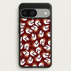 Bone Pattern - Dinosaurs  - Dinosaurs Phone Case for Google Pixel 9 / 9 Pro