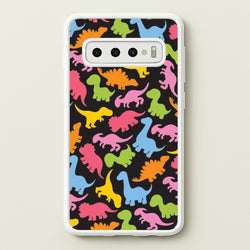 Dinosaurs Collage - Dinosaurs  - Dinosaurs Phone Case for Galaxy S10 Plus