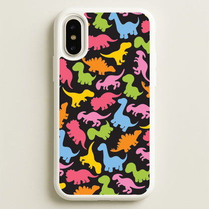 Dinosaurs Collage - Dinosaurs  - Dinosaurs Phone Case for iPhone X / XS