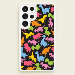 Dinosaurs Collage - Dinosaurs  - Dinosaurs Phone Case for Galaxy S22 Ultra