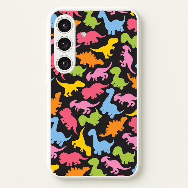 Dinosaurs Collage - Dinosaurs  - Dinosaurs Phone Case for Galaxy S24 Plus