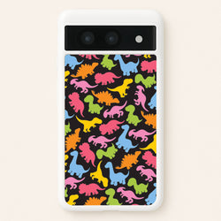 Dinosaurs Collage - Dinosaurs  - Dinosaurs Phone Case for Google Pixel 8a