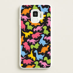 Dinosaurs Collage - Dinosaurs  - Dinosaurs Phone Case for Galaxy S9