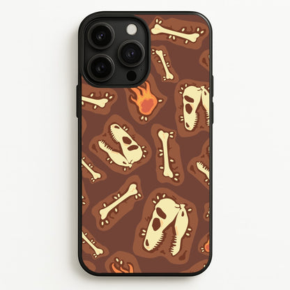 Bones And Skulls - Dinosaurs  - Dinosaurs Phone Case for iPhone 13 Pro Max