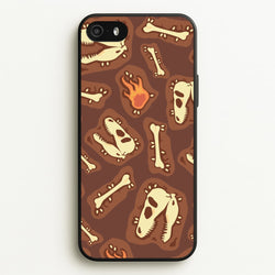 Bones And Skulls - Dinosaurs  - Dinosaurs Phone Case for iPhone 5 / 5s / SE 2016