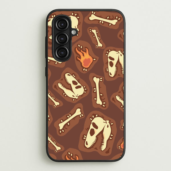 Bones And Skulls - Dinosaurs  - Dinosaurs Phone Case for Galaxy A16