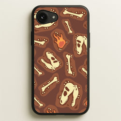 Bones And Skulls - Dinosaurs  - Dinosaurs Phone Case for iPhone 16e