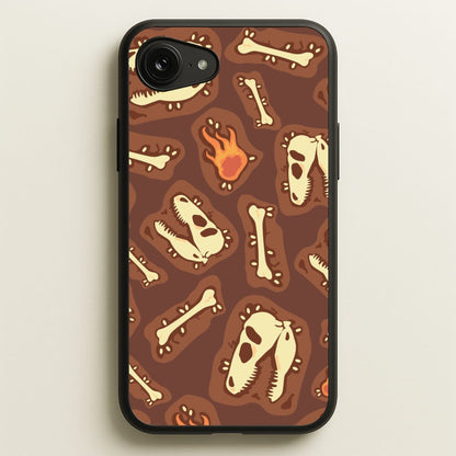 Bones And Skulls - Dinosaurs  - Dinosaurs Phone Case for iPhone 16e