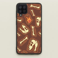 Bones And Skulls - Dinosaurs  - Dinosaurs Phone Case for Galaxy A12